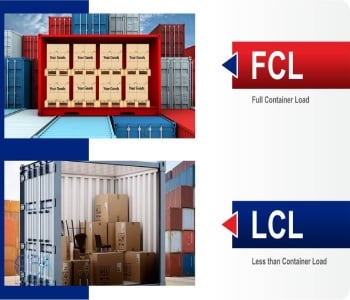 تفاوت حمل FCL و LCL از نظر بسته بندی